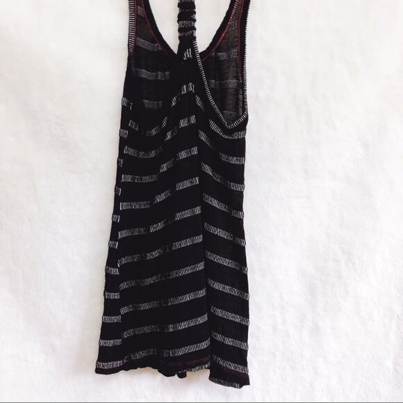ENTI Black Striped Tank Top - Picture 8 of 8